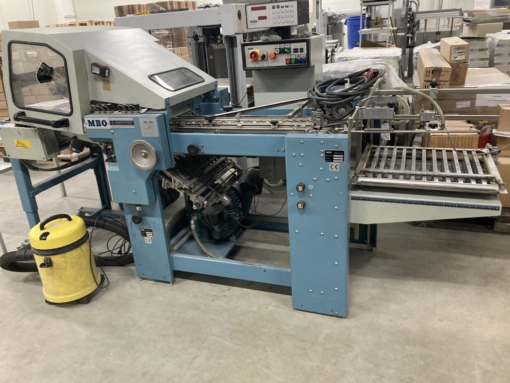 MBO buckle plate folding machine T 500-4-F - Falsemaskine: billede 1 MBO buckle plate folding machine T 500-4-F - Falsemaskine: billede 1