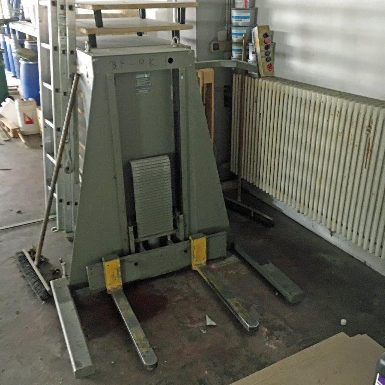 Pilelifter Polar Mohr L 600-G-3 with adjustable Forks - Trykmaskine: billede 1 Pilelifter Polar Mohr L 600-G-3 with adjustable Forks - Trykmaskine: billede 1