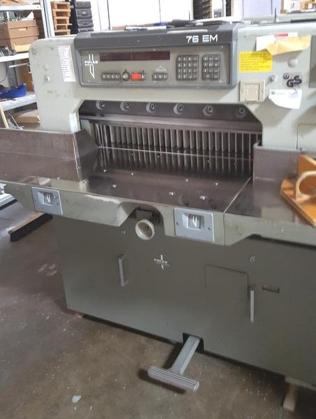 Polar Mohr 76 EM high-speed cutter - Papir skæremaskine: billede 1 Polar Mohr 76 EM high-speed cutter - Papir skæremaskine: billede 1