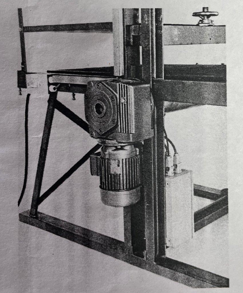 Rarity motor driven lithography press Peter van Ginkel model L-90 motor - Trykmaskine: billede 2 Rarity motor driven lithography press Peter van Ginkel model L-90 motor - Trykmaskine: billede 2