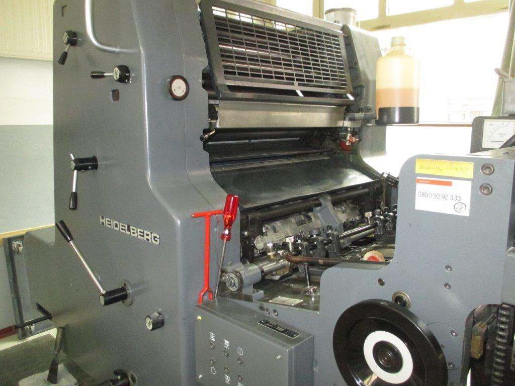 Single Color Heidelberg MO-S - Offset trykmaskine: billede 2 Single Color Heidelberg MO-S - Offset trykmaskine: billede 2