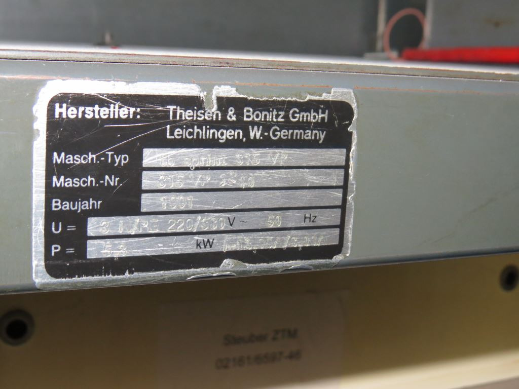 Theisen & Bonitz TB Sprint 315 VP gathering machine - Trykmaskine: billede 3 Theisen & Bonitz TB Sprint 315 VP gathering machine - Trykmaskine: billede 3