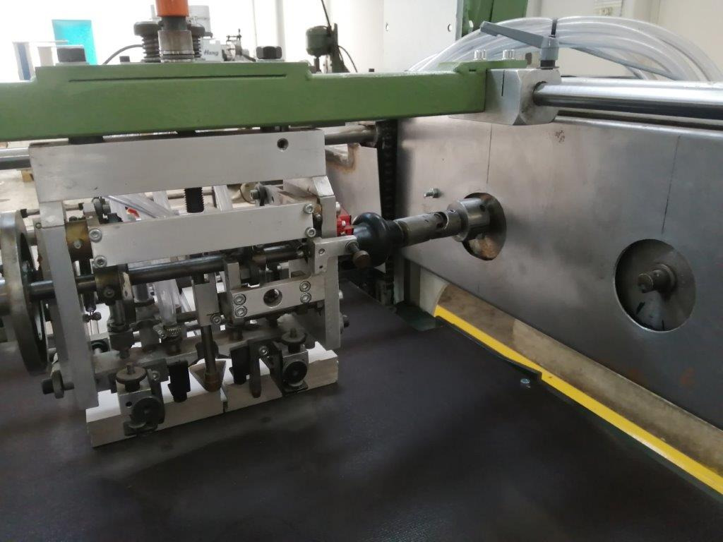 Falsemaskine Werner Achilles Sondermaschinenbau - automatic mobile feeder for paper / cardboard - small size up to 50x60 cm: billede 7
