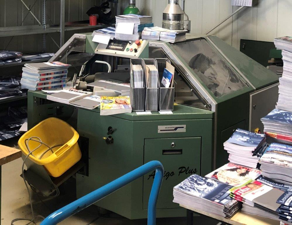 Four clamps Perfect binder Muller Martini Amigo Plus 1580.0410 - Indbindingsmaskine: billede 1 Four clamps Perfect binder Muller Martini Amigo Plus 1580.0410 - Indbindingsmaskine: billede 1