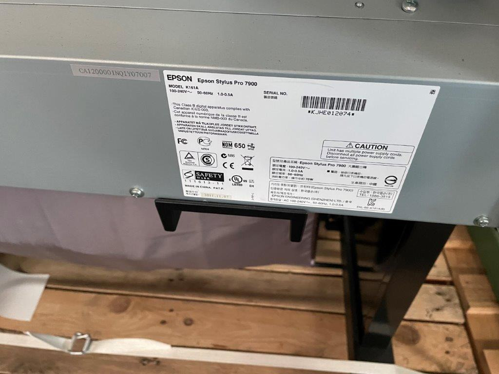 Professional 24" printer - Epson Stylus Pro 7900 - Digital trykmaskine: billede 3 Professional 24" printer - Epson Stylus Pro 7900 - Digital trykmaskine: billede 3