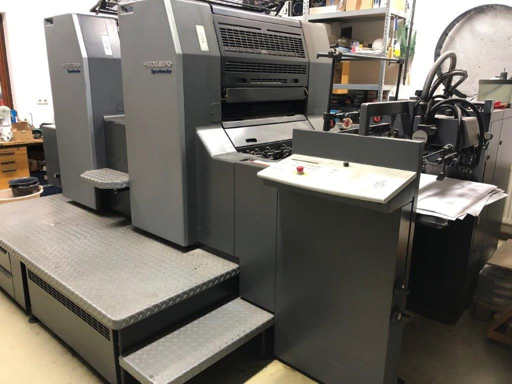 Straight two-colour Heidelberg Speedmaster SM 74-2 - Offset trykmaskine: billede 1 Straight two-colour Heidelberg Speedmaster SM 74-2 - Offset trykmaskine: billede 1