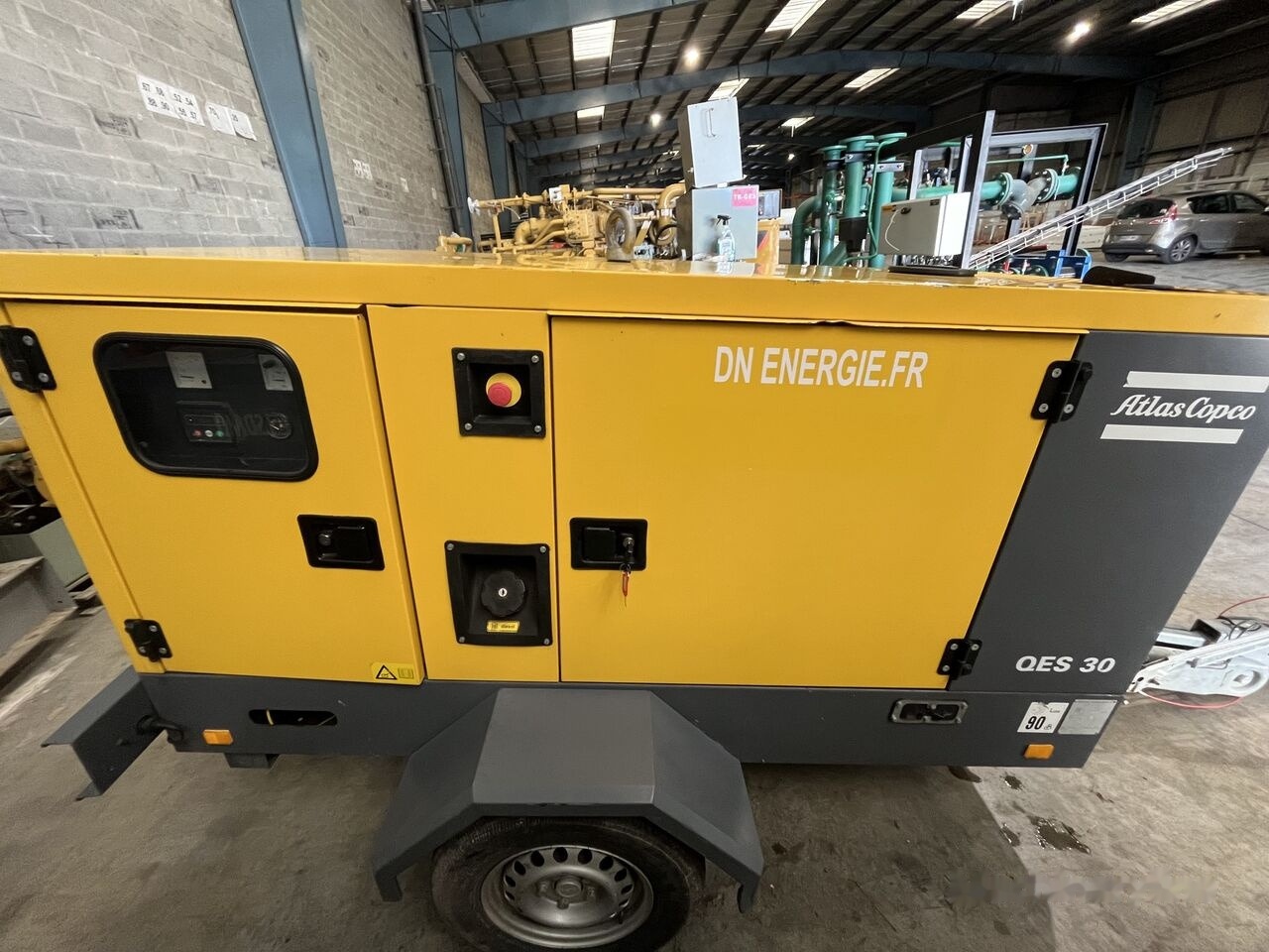 Atlas Copco QES30 diesel 30 kVa - Strømgenerator: billede 1 Atlas Copco QES30 diesel 30 kVa - Strømgenerator: billede 1
