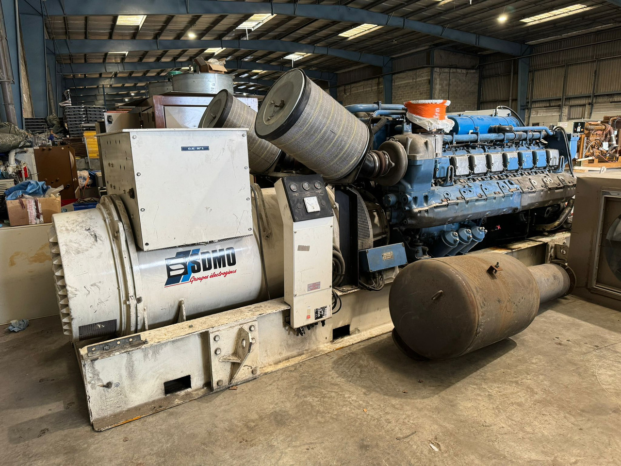 SDMO 2000 kVa MTU16V diesel - Strømgenerator: billede 1 SDMO 2000 kVa MTU16V diesel - Strømgenerator: billede 1