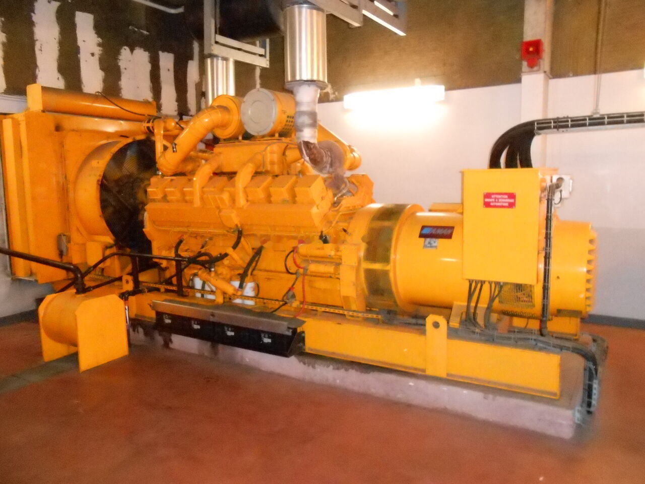 SDMO Cummins 1000 kVa KTA50-G1 - Strømgenerator: billede 1 SDMO Cummins 1000 kVa KTA50-G1 - Strømgenerator: billede 1