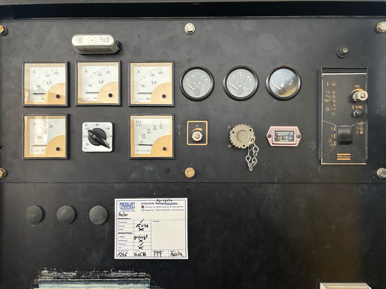 Atlas Copco QAS 278 Stromaggregat - Strømgenerator: billede 4 Atlas Copco QAS 278 Stromaggregat - Strømgenerator: billede 4