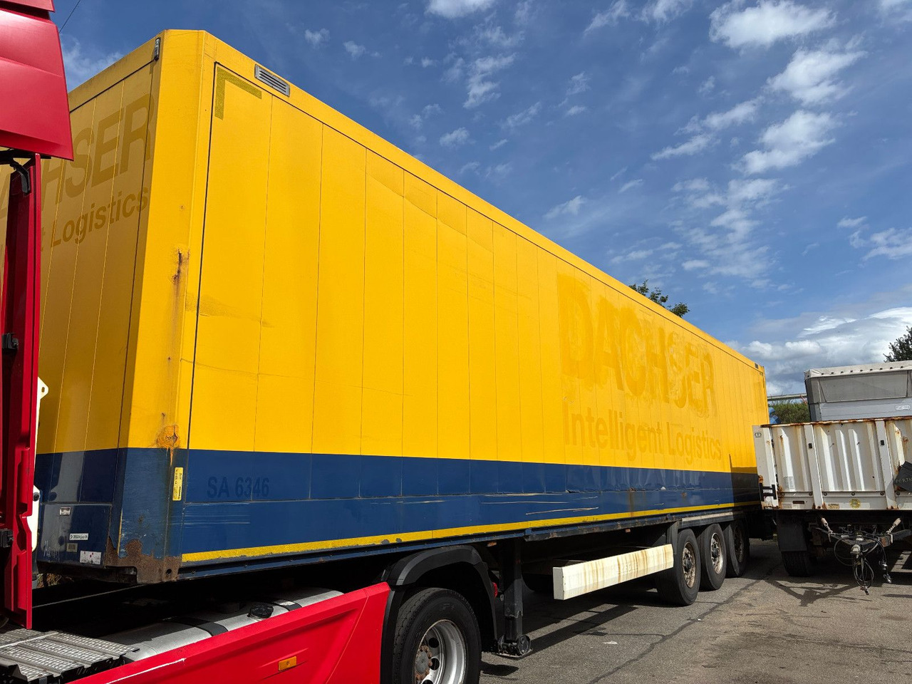 Krone SD Textilkoffer/Luft/Scheibe - Varevogn sættevogn: billede 1 Krone SD Textilkoffer/Luft/Scheibe - Varevogn sættevogn: billede 1