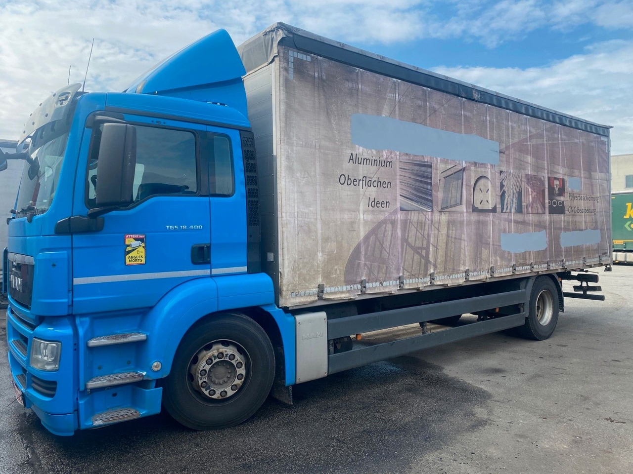 MAN 18.400 8m Lang/10t Nutzlast/2 Stück MAN 18.400 kein 18.440 2 x - Lastbil med presenning: billede 5 MAN 18.400 8m Lang/10t Nutzlast/2 Stück MAN 18.400 kein 18.440 2 x - Lastbil med presenning: billede 5