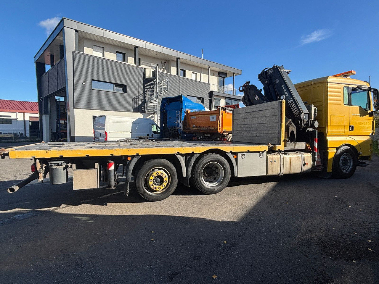 MAN TGX 26.440 FASSI F450XP Containeraufn./Lenkachse - Lastbil med kran: billede 2 MAN TGX 26.440 FASSI F450XP Containeraufn./Lenkachse - Lastbil med kran: billede 2