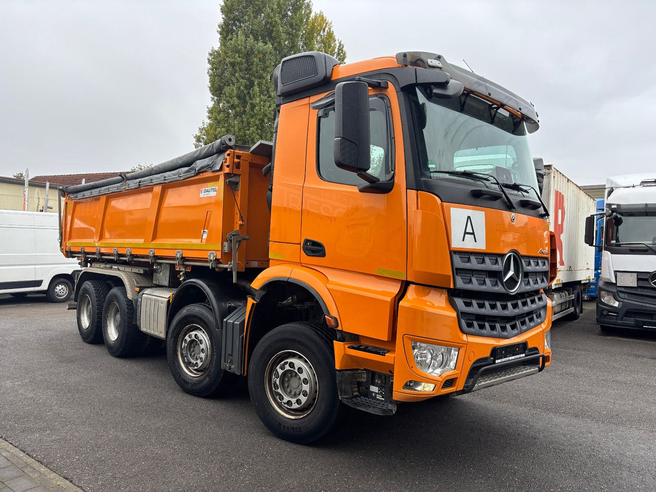 Mercedes-Benz Arocs 3248 8x4 MP5 Bordmatik/Klima/Plane - Tipvogn lastbil: billede 1 Mercedes-Benz Arocs 3248 8x4 MP5 Bordmatik/Klima/Plane - Tipvogn lastbil: billede 1