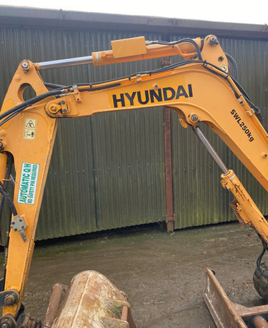 2017 Hyundai R25Z-9AK - Gravemaskine: billede 2 2017 Hyundai R25Z-9AK - Gravemaskine: billede 2