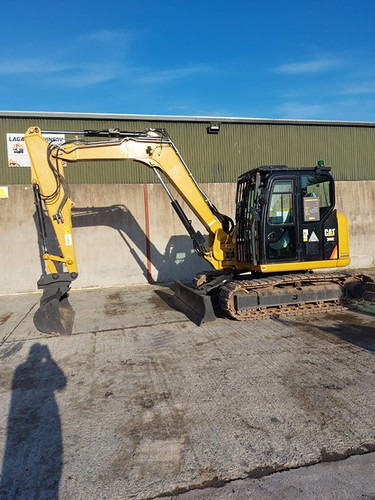 2019 Caterpillar 308E2CR - Bæltegravemaskine: billede 1 2019 Caterpillar 308E2CR - Bæltegravemaskine: billede 1