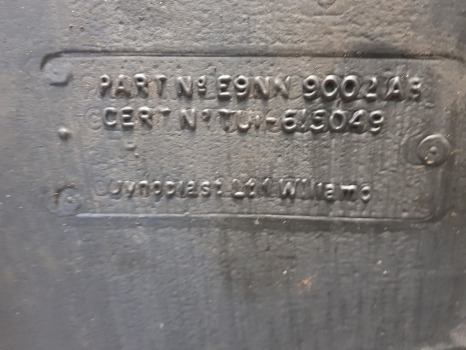 Brændstoftank Ford 7740, 6640, 5640, Fuel Tank 82847556, E9nn9002ac, 81874135: billede 6