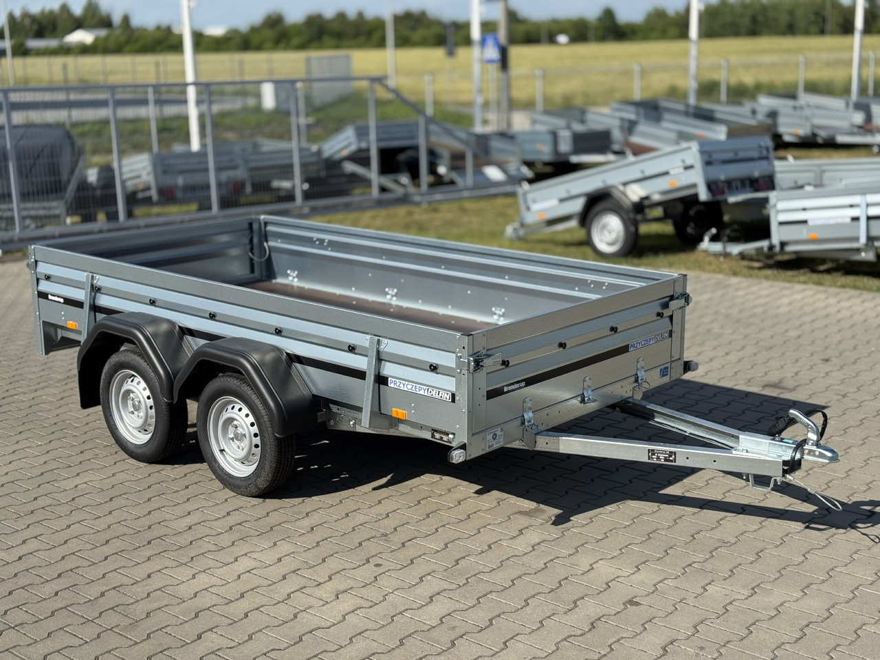 BRENDERUP 2300 STUB - przyczepa skrzyniowa 2 osie / 302 x 150 cm / 750 kg - Ladtrailer: billede 2 BRENDERUP 2300 STUB - przyczepa skrzyniowa 2 osie / 302 x 150 cm / 750 kg - Ladtrailer: billede 2