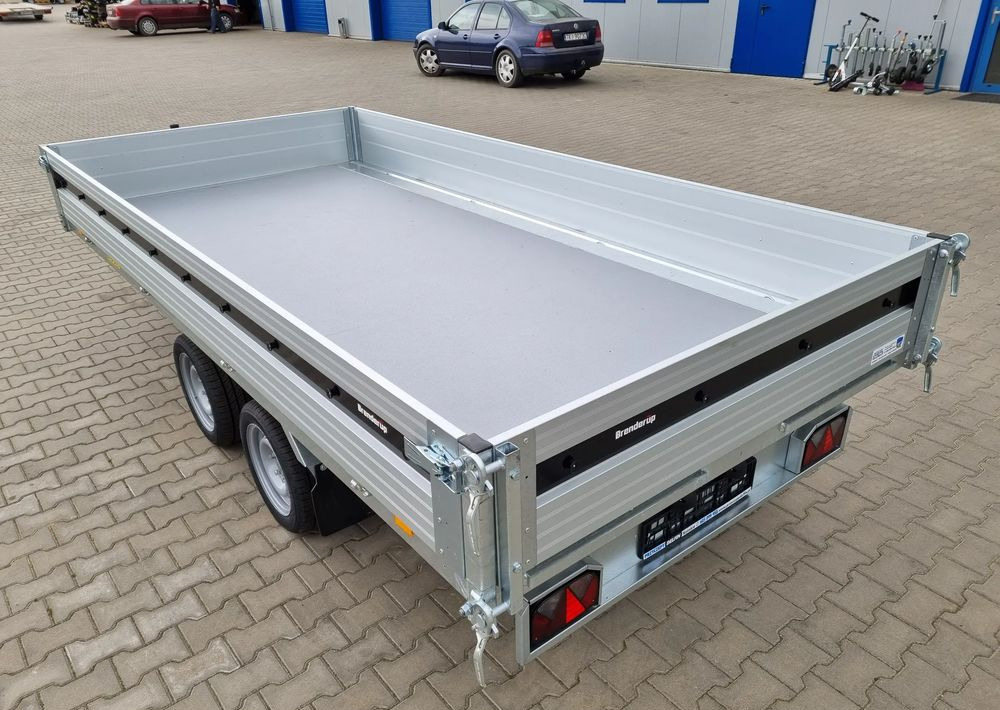 Ny Tipvogn påhængsvogn BRENDERUP TT5375 ATB 3,5T kiper 375 x 180 cm + najazdy: billede 16