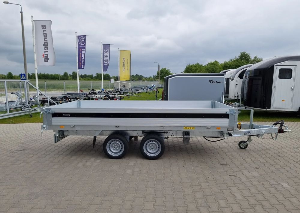 Ny Tipvogn påhængsvogn BRENDERUP TT5375 ATB 3,5T kiper 375 x 180 cm + najazdy: billede 7