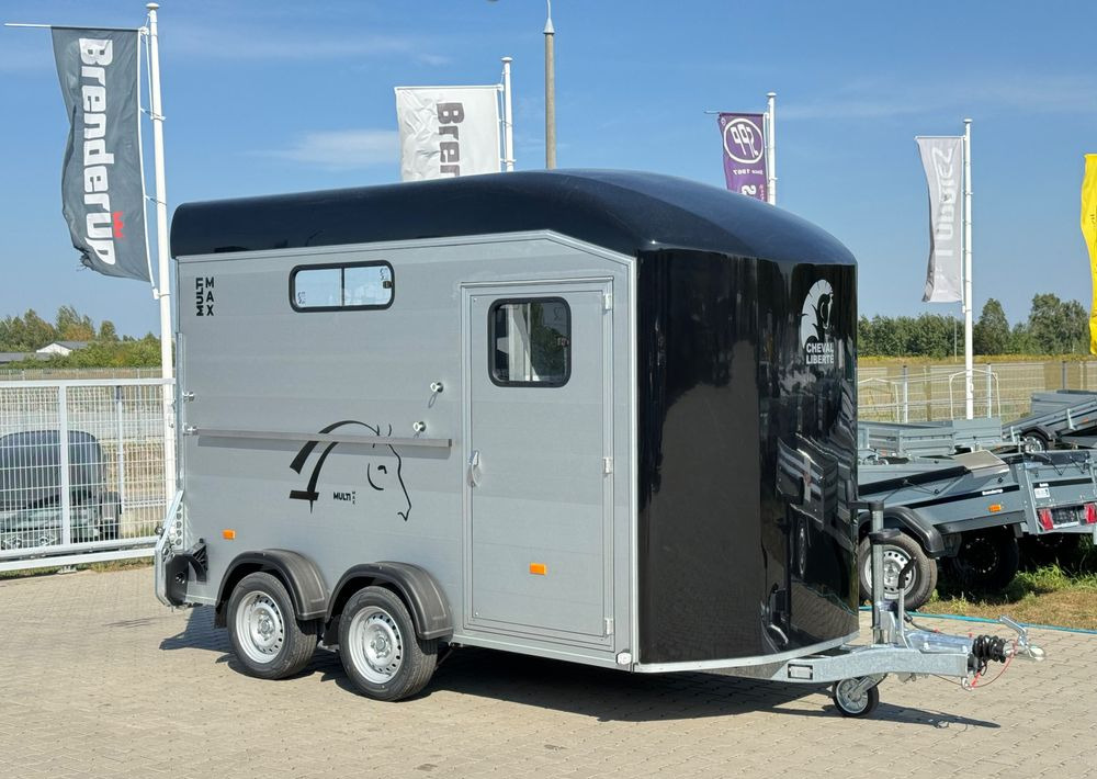CHEVAL LIBERTÉ MultiMax przyczepa na dwa konie | duża siodlarnia | drzwi boczne | 2600 kg DMC | 380×181 cm | ALUMINIOWA | Debon | dostawa | mocna i solidna | - Hestetrailer: billede 1 CHEVAL LIBERTÉ MultiMax przyczepa na dwa konie | duża siodlarnia | drzwi boczne | 2600 kg DMC | 380×181 cm | ALUMINIOWA | Debon | dostawa | mocna i solidna | - Hestetrailer: billede 1