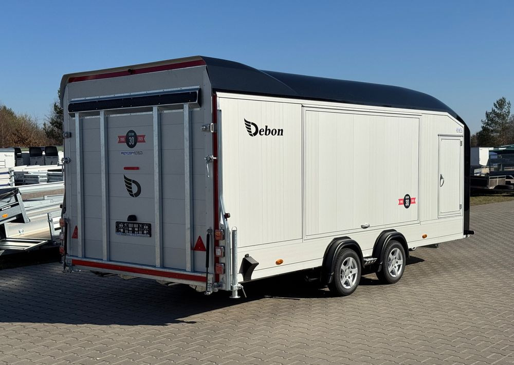 DEBON C2000 - zamknięta przyczepa do przewozu aut, 550 x 215 cm, 3500kg, felgi ALU, wciągarka elektryczna - Biltransportør påhængsvogn: billede 4 DEBON C2000 - zamknięta przyczepa do przewozu aut, 550 x 215 cm, 3500kg, felgi ALU, wciągarka elektryczna - Biltransportør påhængsvogn: billede 4