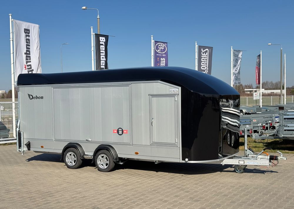 DEBON C2000 - zamknięta przyczepa do przewozu aut, 550 x 215 cm, 3500kg, felgi ALU, wciągarka elektryczna - Biltransportør påhængsvogn: billede 1 DEBON C2000 - zamknięta przyczepa do przewozu aut, 550 x 215 cm, 3500kg, felgi ALU, wciągarka elektryczna - Biltransportør påhængsvogn: billede 1