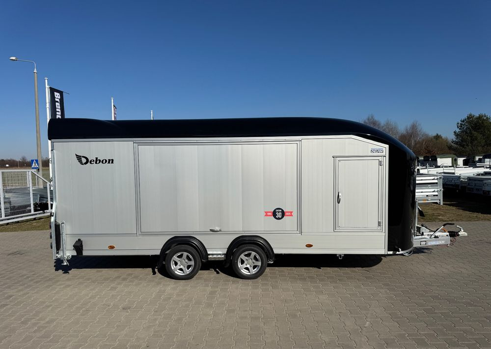 DEBON C2000 - zamknięta przyczepa do przewozu aut, 550 x 215 cm, 3500kg, felgi ALU, wciągarka elektryczna - Biltransportør påhængsvogn: billede 3 DEBON C2000 - zamknięta przyczepa do przewozu aut, 550 x 215 cm, 3500kg, felgi ALU, wciągarka elektryczna - Biltransportør påhængsvogn: billede 3