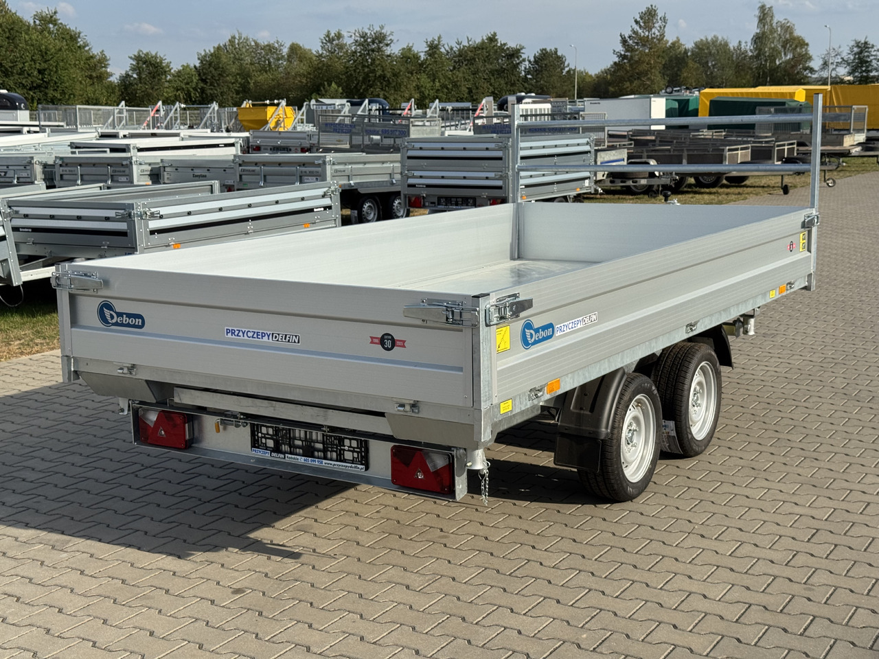 DEBON PW 3.6 Electric 360x180 cm 3.5T - Tipvogn påhængsvogn: billede 4 DEBON PW 3.6 Electric 360x180 cm 3.5T - Tipvogn påhængsvogn: billede 4