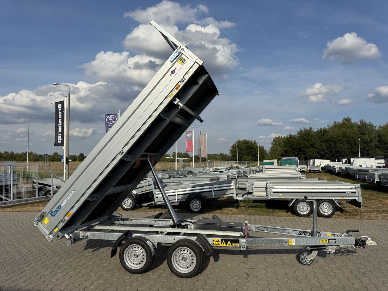 DEBON PW 3.6 Electric 360x180 cm 3.5T - Tipvogn påhængsvogn: billede 1 DEBON PW 3.6 Electric 360x180 cm 3.5T - Tipvogn påhængsvogn: billede 1