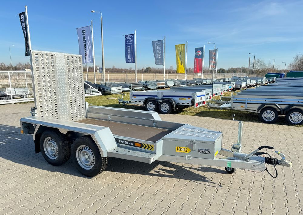 LORRIES TPM20 - przyczepa do przewozu koparki, bobcat , koparka 2700 kg - Maskintrailer: billede 1 LORRIES TPM20 - przyczepa do przewozu koparki, bobcat , koparka 2700 kg - Maskintrailer: billede 1