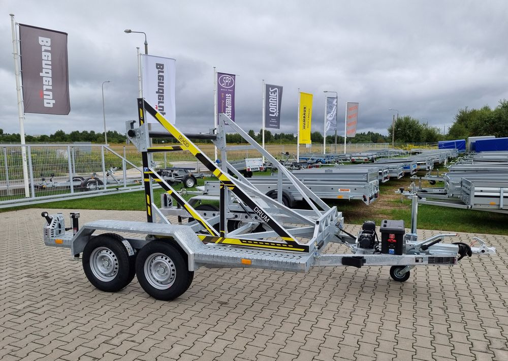 TA-NO DRUM 3500 PRO - cable trailer electric winch - Kabeltrailer: billede 1 TA-NO DRUM 3500 PRO - cable trailer electric winch - Kabeltrailer: billede 1