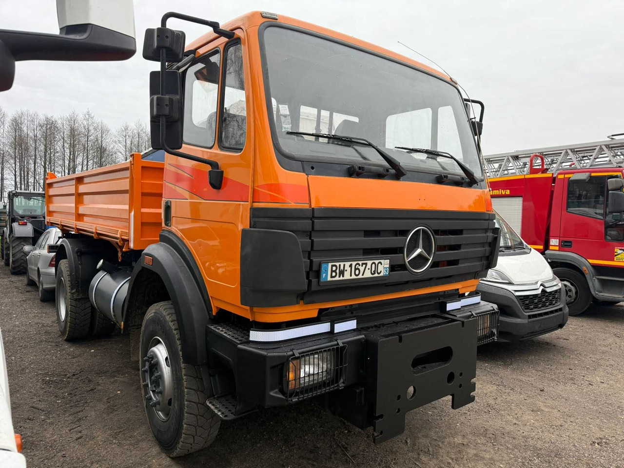 Mercedes SK 1824 AK, 4x4, Allroad , Kipper, 172 t.km , 1997, z Francji - Tipvogn lastbil: billede 1 Mercedes SK 1824 AK, 4x4, Allroad , Kipper, 172 t.km , 1997, z Francji - Tipvogn lastbil: billede 1