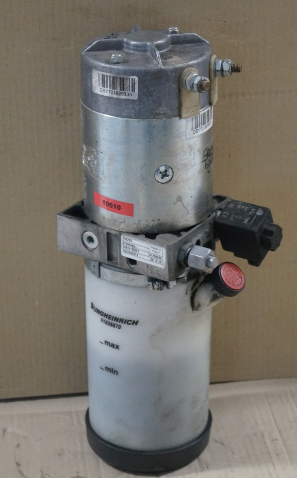 Jungheinrich 51006444 | Lifting motor with tank 24V 2,2KW 120A 2600 min-1 ISKRA Lifting motor with tank 24V 2,2KW 120A 2600 min-1 ISKRA code R932005574 for ERE225 year 2010 - Hydraulikpumpe for Materialehåndteringsudstyr: billede 1 Jungheinrich 51006444 | Lifting motor with tank 24V 2,2KW 120A 2600 min-1 ISKRA Lifting motor with tank 24V 2,2KW 120A 2600 min-1 ISKRA code R932005574 for ERE225 year 2010 - Hydraulikpumpe for Materialehåndteringsudstyr: billede 1