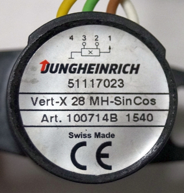 Jungheinrich 51117023 | Sinus Cosinus sensor steering - Sensor for Materialehåndteringsudstyr: billede 4 Jungheinrich 51117023 | Sinus Cosinus sensor steering - Sensor for Materialehåndteringsudstyr: billede 4
