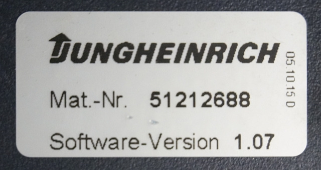 Jungheinrich 51159321 | Rij/hef regeling drive/lifting controller AS4814Ik Index - Kontrol blok for Materialehåndteringsudstyr: billede 5 Jungheinrich 51159321 | Rij/hef regeling drive/lifting controller AS4814Ik Index - Kontrol blok for Materialehåndteringsudstyr: billede 5