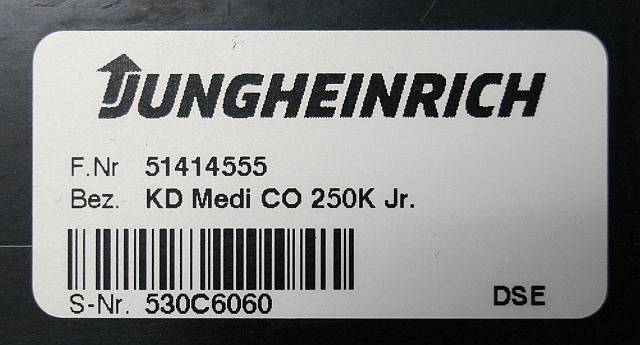 Jungheinrich 51414555 | Display KD MEDI CO 250K Jr DSE from EKS110 2015 sn. 530C - Instrumentbræt for Materialehåndteringsudstyr: billede 3 Jungheinrich 51414555 | Display KD MEDI CO 250K Jr DSE from EKS110 2015 sn. 530C - Instrumentbræt for Materialehåndteringsudstyr: billede 3
