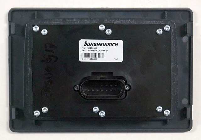 Jungheinrich 51414555 | Display KD MEDI CO 250K Jr DSE from EKS110 2017 sn. 719E - Instrumentbræt for Materialehåndteringsudstyr: billede 2 Jungheinrich 51414555 | Display KD MEDI CO 250K Jr DSE from EKS110 2017 sn. 719E - Instrumentbræt for Materialehåndteringsudstyr: billede 2