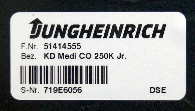 Jungheinrich 51414555 | Display KD MEDI CO 250K Jr DSE from EKS110 2017 sn. 719E - Instrumentbræt for Materialehåndteringsudstyr: billede 3 Jungheinrich 51414555 | Display KD MEDI CO 250K Jr DSE from EKS110 2017 sn. 719E - Instrumentbræt for Materialehåndteringsudstyr: billede 3
