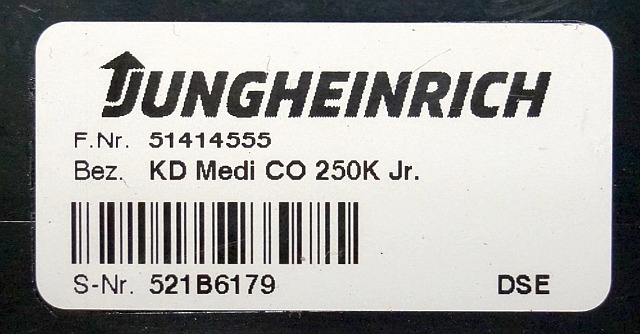 Jungheinrich 51414555 | Display KD MEDI CO 250K Jr DSE from EKS110 2018 sn. 521B - Instrumentbræt for Materialehåndteringsudstyr: billede 3 Jungheinrich 51414555 | Display KD MEDI CO 250K Jr DSE from EKS110 2018 sn. 521B - Instrumentbræt for Materialehåndteringsudstyr: billede 3