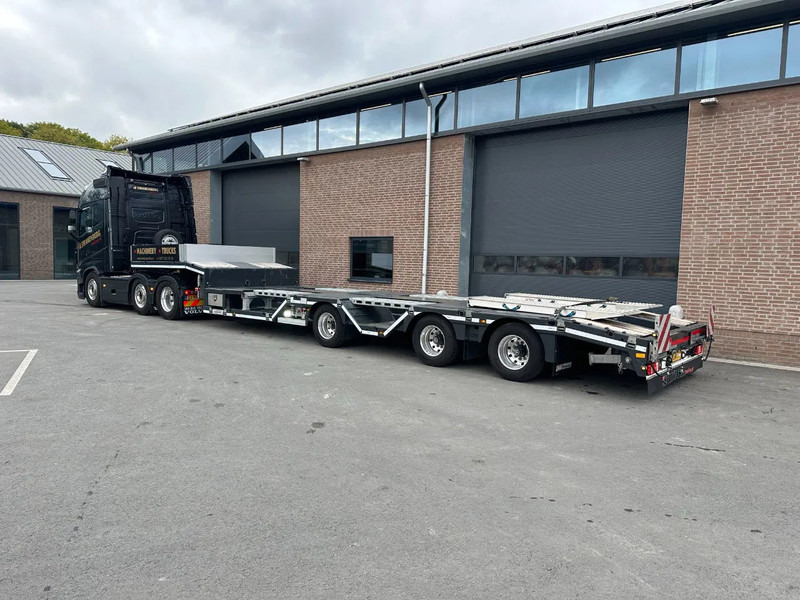 Max Trailer Faymonville / MAX 100 / 3 AXLE / Extandable Unused - Nedbygget platform sættevogn: billede 1 Max Trailer Faymonville / MAX 100 / 3 AXLE / Extandable Unused - Nedbygget platform sættevogn: billede 1