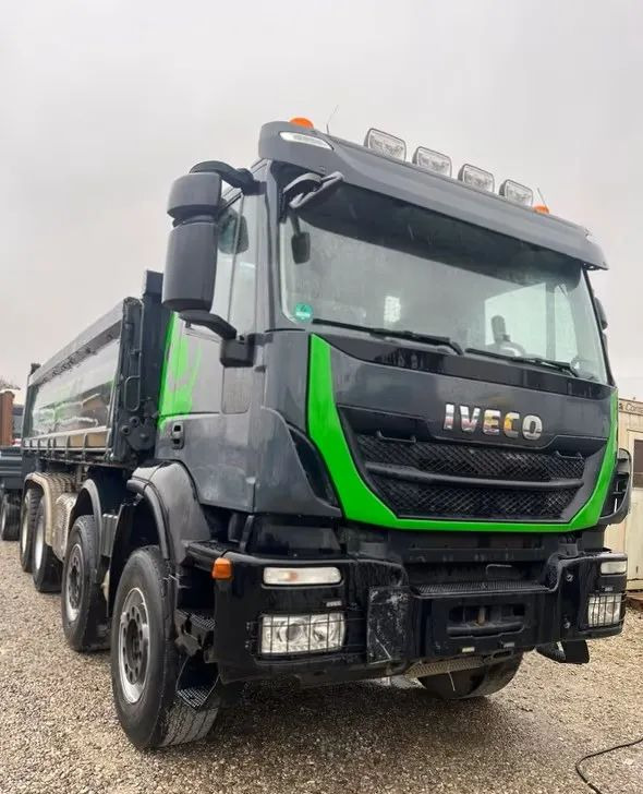 Iveco Magirus AD 340 T • 8x4 • Bordmatik Wywrotka trójstronna • 450 KM • Euro 6 • Przebieg 294 304 km ! - Tipvogn lastbil: billede 1 Iveco Magirus AD 340 T • 8x4 • Bordmatik Wywrotka trójstronna • 450 KM • Euro 6 • Przebieg 294 304 km ! - Tipvogn lastbil: billede 1