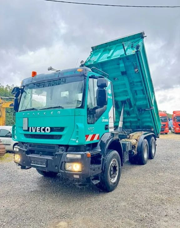 Iveco TRAKKER 450 6x4 WYWROTKA MELLER | EURO 5 | MANUAL | KLIMA | RETARDER | PRZEBIEG 364 000km ! - Tipvogn lastbil: billede 3 Iveco TRAKKER 450 6x4 WYWROTKA MELLER | EURO 5 | MANUAL | KLIMA | RETARDER | PRZEBIEG 364 000km ! - Tipvogn lastbil: billede 3