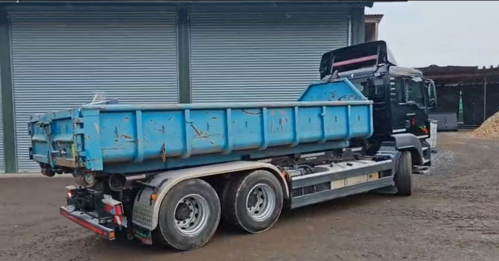 MAN TGS 26.440 6x4 – Meiller z systemem HDS (roll-off) + Kontener + Przyczepa – Euro 5 - Lastbil kroghejs: billede 4 MAN TGS 26.440 6x4 – Meiller z systemem HDS (roll-off) + Kontener + Przyczepa – Euro 5 - Lastbil kroghejs: billede 4