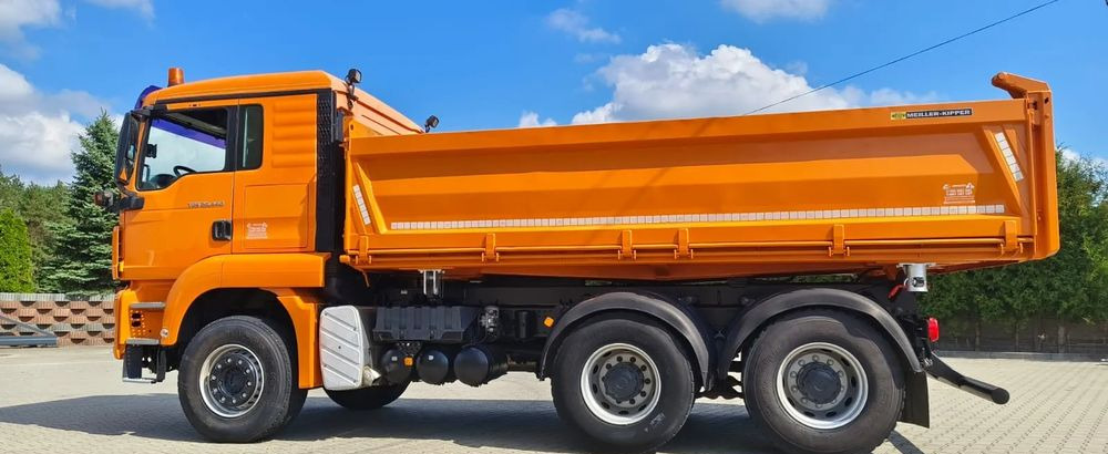 MAN TGS 26.440 | 6x4 | Retarder | Automat | Wywrotka Meiller | Euro 6 | + Przyczepa HUMBAUR wywrotka trójstronna | - Tipvogn lastbil: billede 4 MAN TGS 26.440 | 6x4 | Retarder | Automat | Wywrotka Meiller | Euro 6 | + Przyczepa HUMBAUR wywrotka trójstronna | - Tipvogn lastbil: billede 4