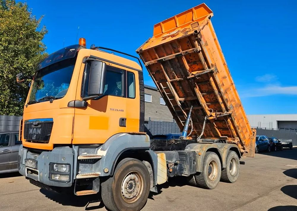 MAN TGS 26.480 6x4 WYWROTKA 3-STRONNA | AUTOMAT | EURO 5 | PRZEBIEG 310 000km! - Tipvogn lastbil: billede 3 MAN TGS 26.480 6x4 WYWROTKA 3-STRONNA | AUTOMAT | EURO 5 | PRZEBIEG 310 000km! - Tipvogn lastbil: billede 3