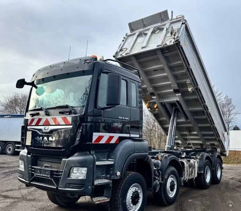 MAN TGS 35.460 / 8x6 – Meiller Trójstronna wywrotka / Euro 6c / Kamera / - Tipvogn lastbil: billede 1 MAN TGS 35.460 / 8x6 – Meiller Trójstronna wywrotka / Euro 6c / Kamera / - Tipvogn lastbil: billede 1