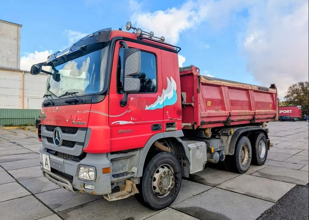 Mercedes-Benz Actros 2644 EPS |Wywrotka 3-stronna Meiller Bordmatik | 6x4 | Euro 5 | Plandeka rolowana - Tipvogn lastbil: billede 1 Mercedes-Benz Actros 2644 EPS |Wywrotka 3-stronna Meiller Bordmatik | 6x4 | Euro 5 | Plandeka rolowana - Tipvogn lastbil: billede 1