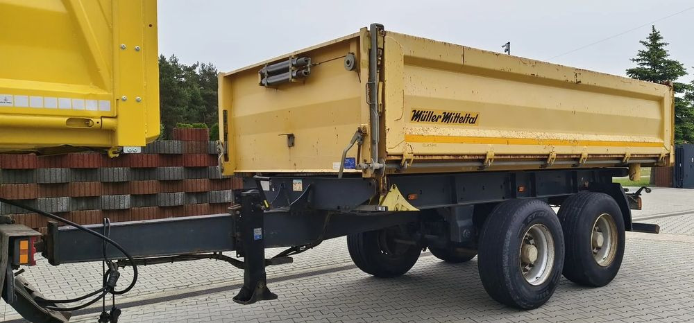 Miller Tandem R180 | Wywrotka 3-stronna | Pneumatyczne zawieszenie | Bordmatik | 2013 | Oś podnoszona - Tipvogn påhængsvogn: billede 2 Miller Tandem R180 | Wywrotka 3-stronna | Pneumatyczne zawieszenie | Bordmatik | 2013 | Oś podnoszona - Tipvogn påhængsvogn: billede 2