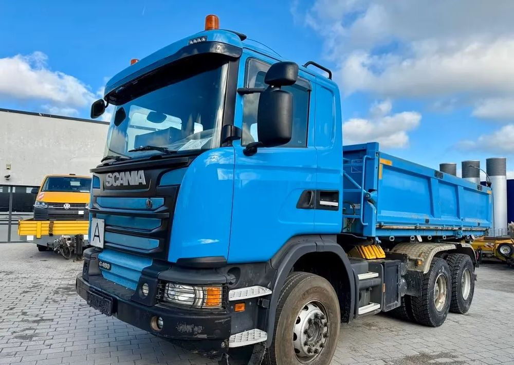 Scania G 480 6x4 |Wywrotka trójstronna Dautel | Bordmatik | Euro 5 | Retarder | Klima | Napęd na tylną oś - Tipvogn lastbil: billede 1 Scania G 480 6x4 |Wywrotka trójstronna Dautel | Bordmatik | Euro 5 | Retarder | Klima | Napęd na tylną oś - Tipvogn lastbil: billede 1